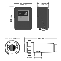 ÉLECTROLYSEUR ZODIAC EISALT 12 AVEC COVER - 0