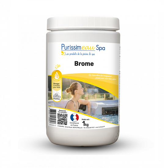 BROME SPA / Pastilles de 20G – Bidon de 1KG