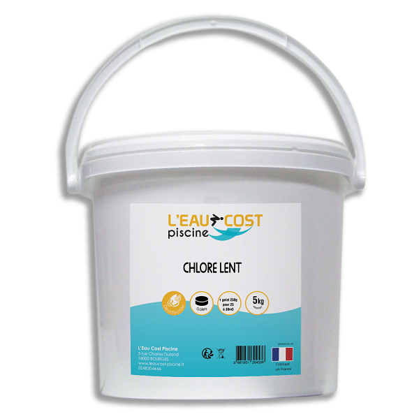 CHLORE LENT GALETS 250G - 5KG