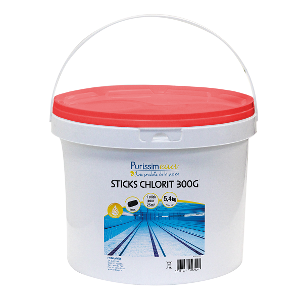 CHLORIT - 5,4 KG STICK 300GR - NON STABILISÉ