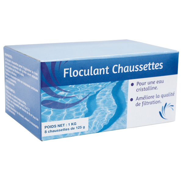 FLOCULANT CARTOUCHE 1KG (8 x 125GR)