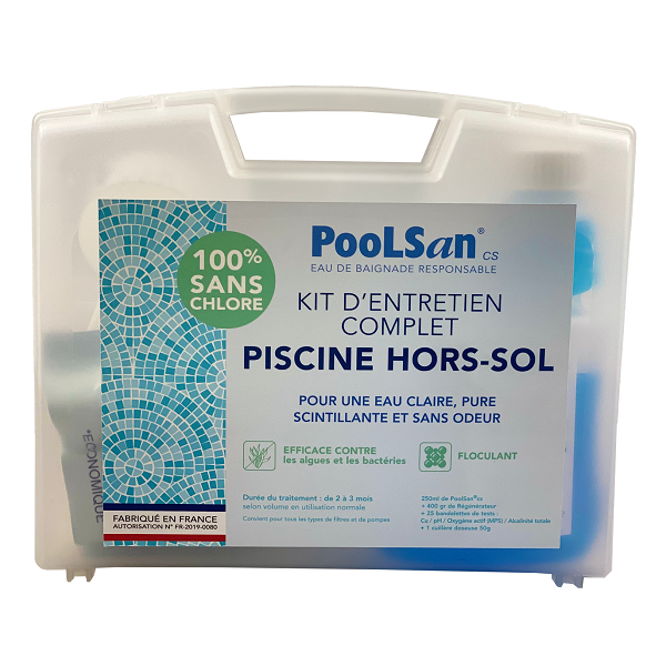 POOLSAN® - TRAITEMENT 100% SANS CHLORE